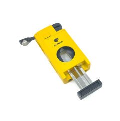 Cohiba Çift Torch Jet Alev Puro Çakmağı V-Cut Puro Kesicili - Sarı