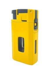 Cohiba Çift Torch Jet Alev Puro Çakmağı V-Cut Puro Kesicili - Sarı