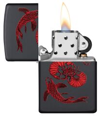 ZIPPO - Benzin - Ateş - 60006153 Koi