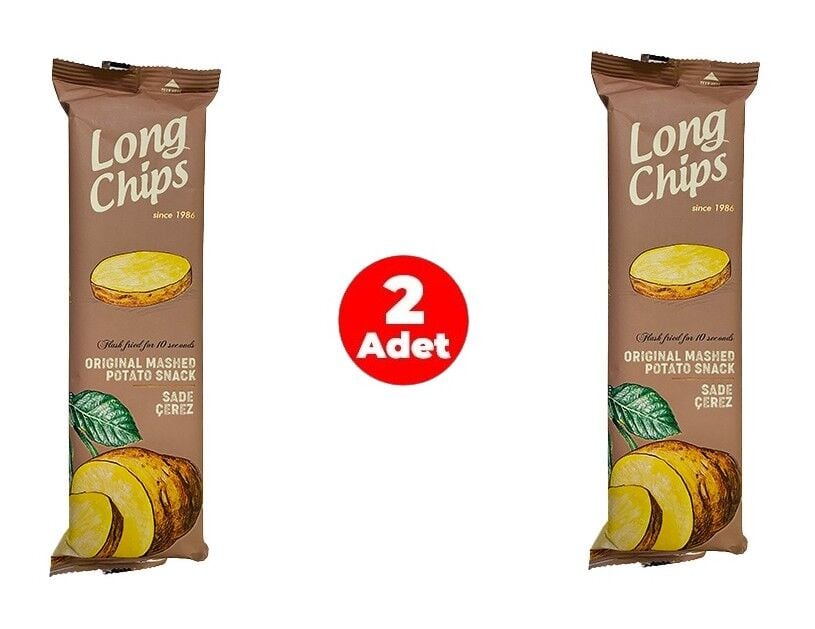 Long Chips Original - Sade Patates Cipsi 75 G (2 Adet)
