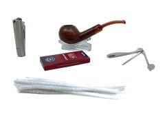 Özel Ahşap Kutusunda Şahin Pipo Seti Model - 5