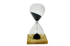 Kum Saati Manyetik Ahşap Standlı