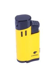 4 Torch Jet Flame Puro Çakmağı - Sarı