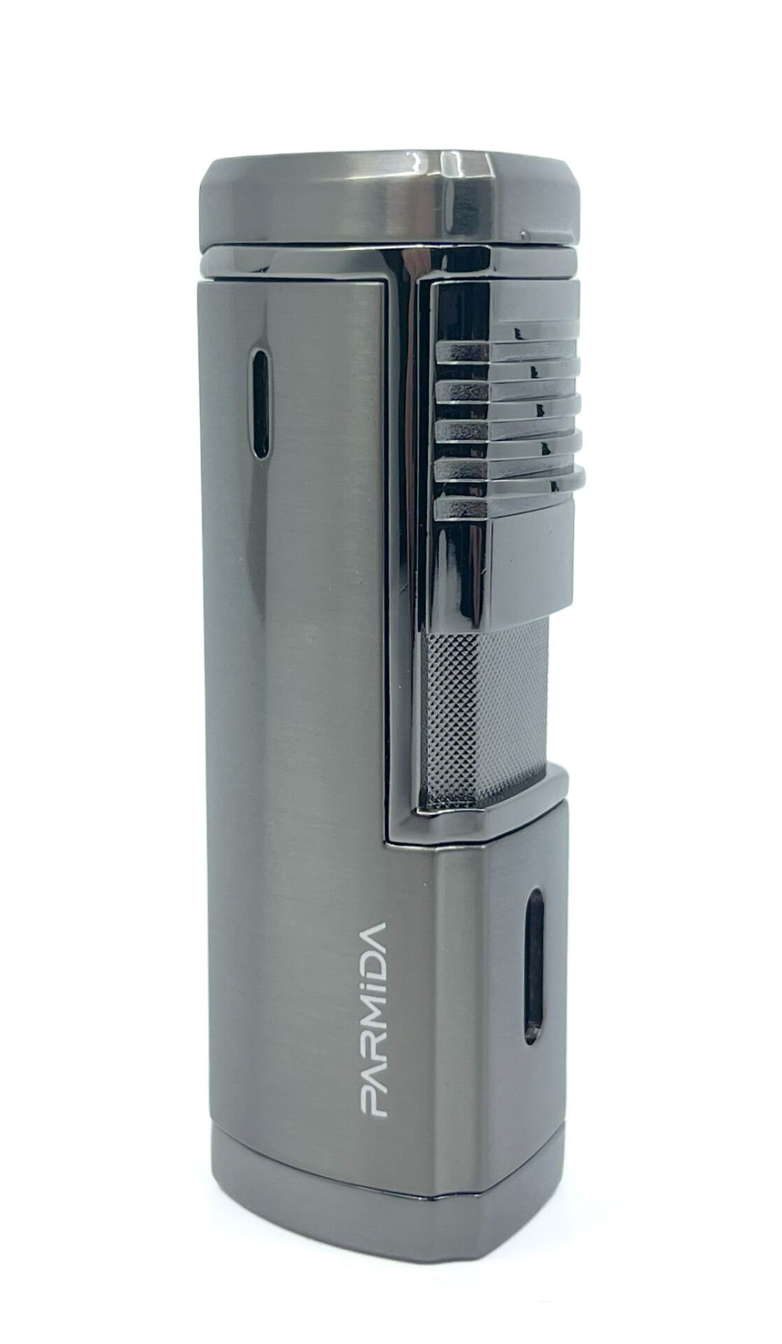 Parmida Dört Torch Jet Alev Puro Çakmağı - Füme Rengi