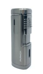 Parmida Dört Torch Jet Alev Puro Çakmağı - Füme Rengi