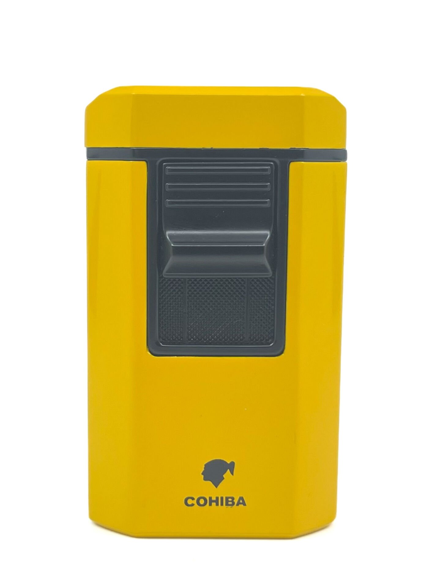 Cohiba Dört Torch Jet Alev Masa Tipi Puro Çakmağı - Sarı