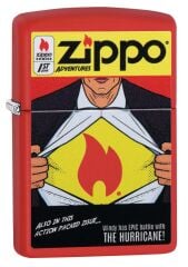 Zippo Çizgi Roman - Comic Dizayn Çakmak