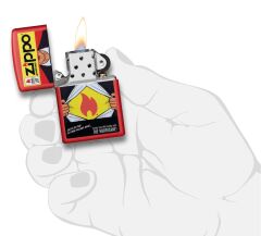 Zippo Çizgi Roman - Comic Dizayn Çakmak