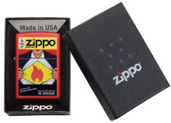 Zippo Çizgi Roman - Comic Dizayn Çakmak