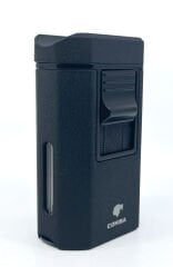 Cohiba Dört Torch Jet Alev Masa Tipi Puro Çakmağı - Siyah