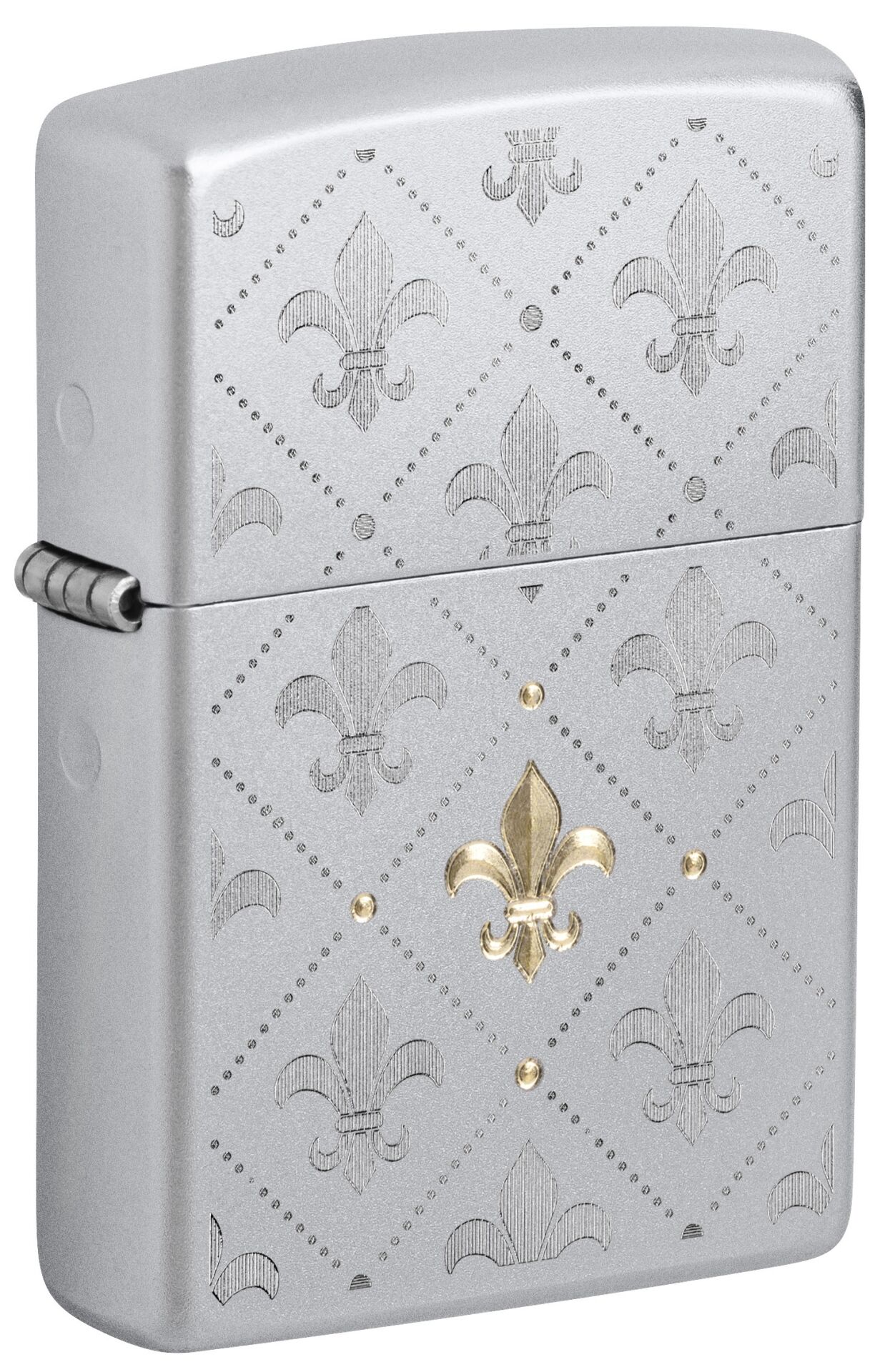 Zippo Fleur-De-Lys Pattern Dizayn Çakmak