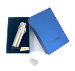 Parmida Çift Torch Puro Çakmağı - Krom Rengi