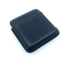 Parmida Toscanello Deri Puro Kılıfı/Seyahat Humidoru - Siyah