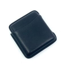 Parmida Toscanello Deri Puro Kılıfı/Seyahat Humidoru - Siyah