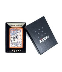 Zippo Street Soul Graffiti Dizayn Çakmak