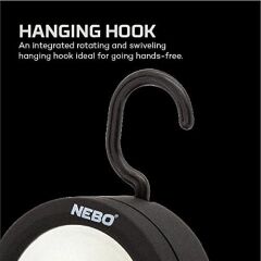 Nebo NB7007 Anglelight Mıknatıslı Masa Feneri 220 Lümen