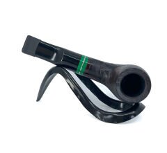 Pipsan İşlemeli El Yapımı Gül Kökü (Briar) Mini Pipo 9mm Filtreli - Model No: 5