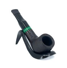 Pipsan İşlemeli El Yapımı Gül Kökü (Briar) Mini Pipo 9mm Filtreli - Model No: 5