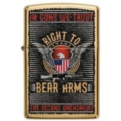 Zippo In Guns We Trust Dizayn Çakmak