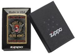 Zippo In Guns We Trust Dizayn Çakmak