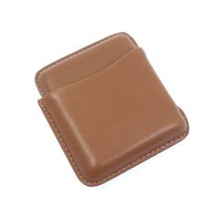 Parmida Toscanello Deri Puro Kılıfı/Seyahat Humidoru - Taba