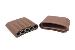 Parmida Toscanello Deri Puro Kılıfı/Seyahat Humidoru - Taba