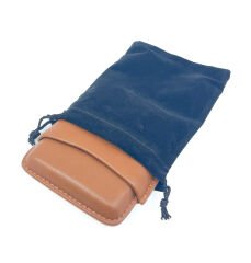 Parmida Toscanello Deri Puro Kılıfı/Seyahat Humidoru - Taba