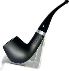 Falconetti Black Matte Bent 9mm Filtreli Pipo
