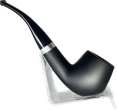 Falconetti Black Matte Bent 9mm Filtreli Pipo