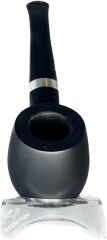 Falconetti Black Matte Bent 9mm Filtreli Pipo