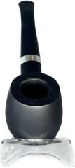 Falconetti Black Matte Bent 9mm Filtreli Pipo