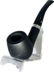 Falconetti Black Matte Bent 9mm Filtreli Pipo