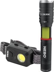 Nebo 6746 Tacslyde 300 Lümen Fener + 150 Lümen Kafa Feneri Seti