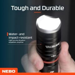 Nebo 6746 Tacslyde 300 Lümen Fener + 150 Lümen Kafa Feneri Seti