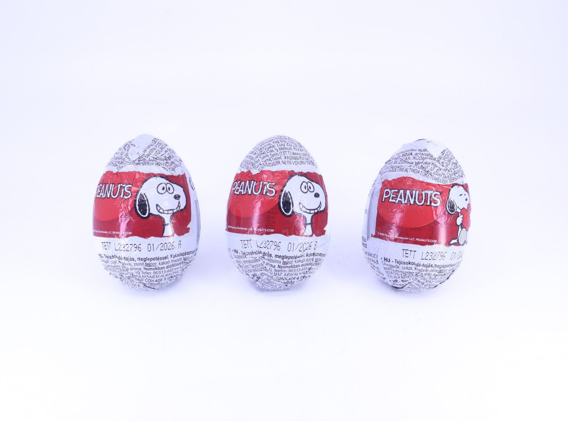 Peanuts Snoopy Glutensiz Çikolatalı Sürpriz Yumurta 20 g (3 ADET)