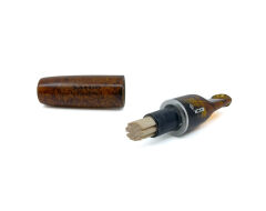 Şahin 9 mm Filtreli Toscanello-Backwoods Gül Kökü (Briar) Puro Ağızlığı - 2609