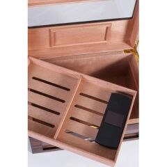 Parmida Humidor / Puro Saklama Kutusu Kahverengi 0151