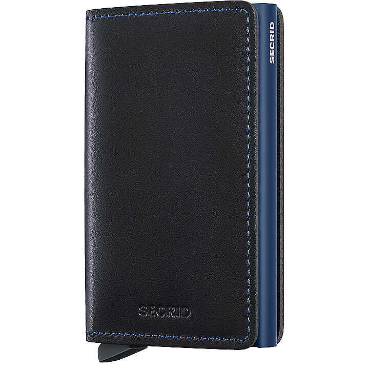 Secrid Slimwallet Original Black-Navy - One Size