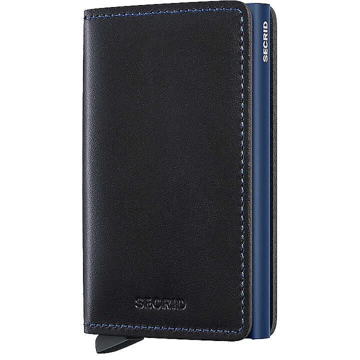 Secrid Slimwallet Original Black-Navy - One Size