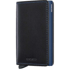 Secrid Slimwallet Original Black-Navy - One Size
