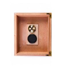 Cohiba Puro Setli Humidor/Puro Saklama Kutusu - Karbon Desen