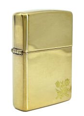 Zippo Golden Tulip - Altın Lale Dizayn Çakmak