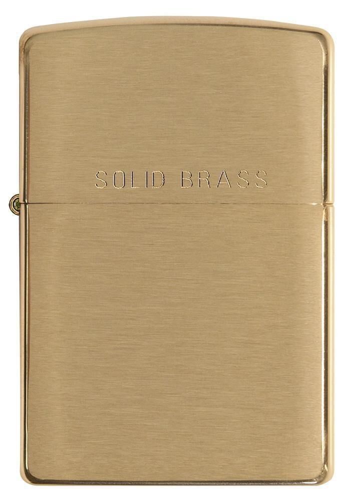 Zippo Solid Brass Çakmak
