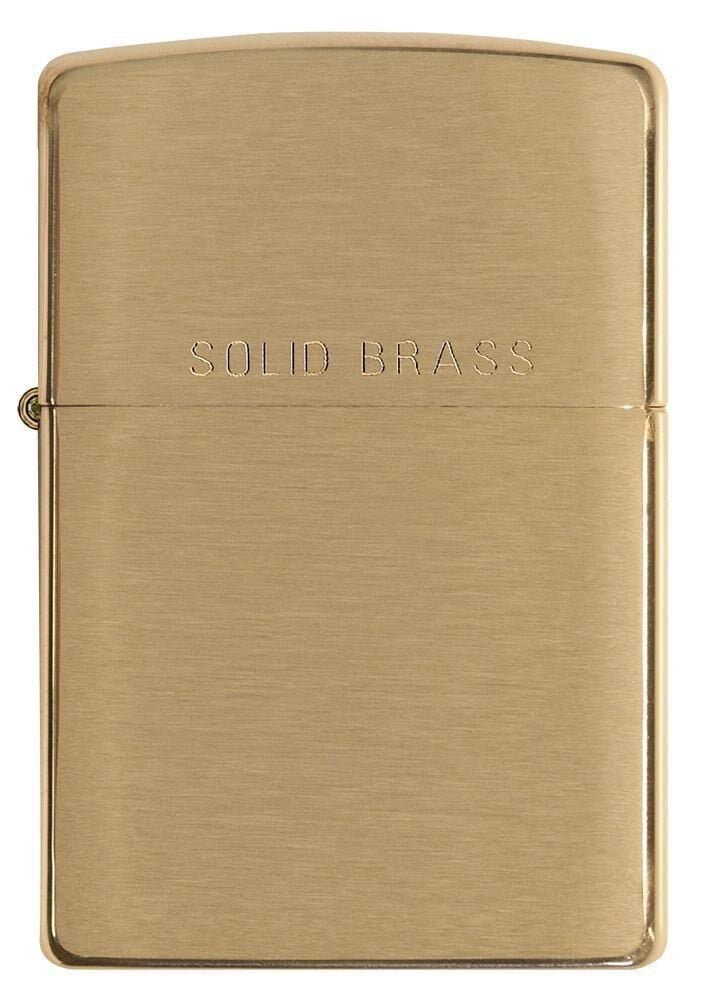 Zippo Solid Brass Çakmak