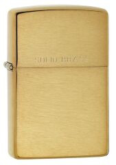 Zippo Solid Brass Çakmak