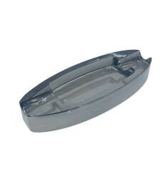 Cohiba Çakmak Küllük Kesici Sehpa Dörtlü Puro Seti - Siyah/Antrasit