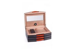 Parmida Humidor  Puro Saklama Kutusu - Siyah 0162