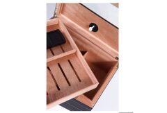 Parmida Humidor  Puro Saklama Kutusu - Siyah 0162