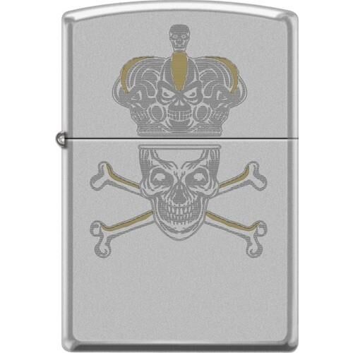 Zippo Skull Crown Çakmak