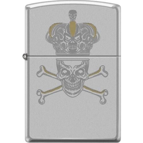 Zippo Skull Crown Çakmak